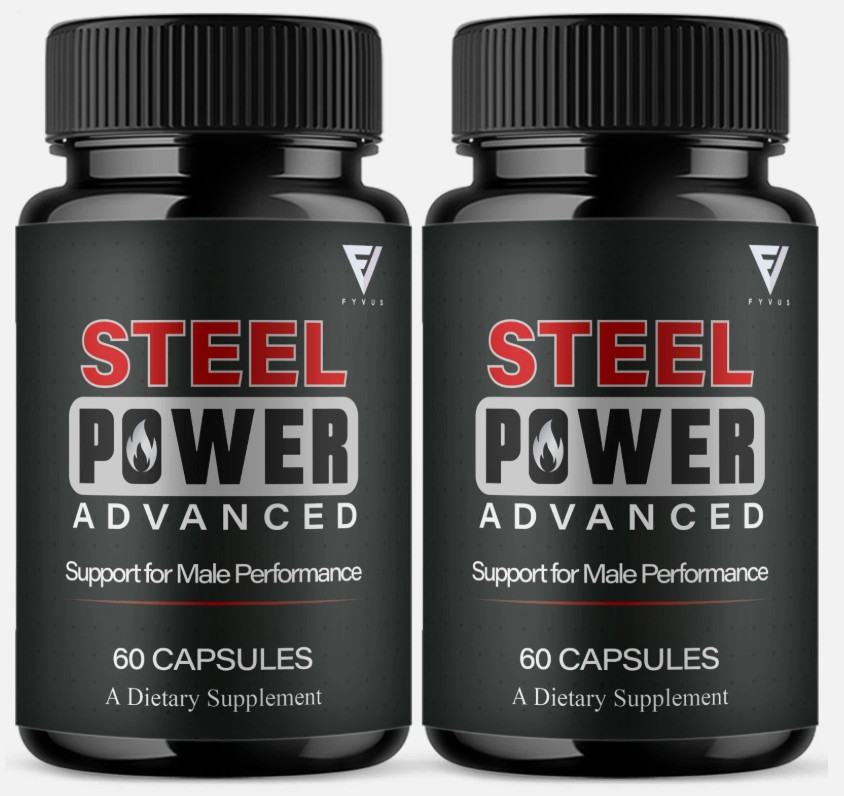 (2 Pack) Steel potency Advanced Performance Supplement, Steel Power (120 Caps…