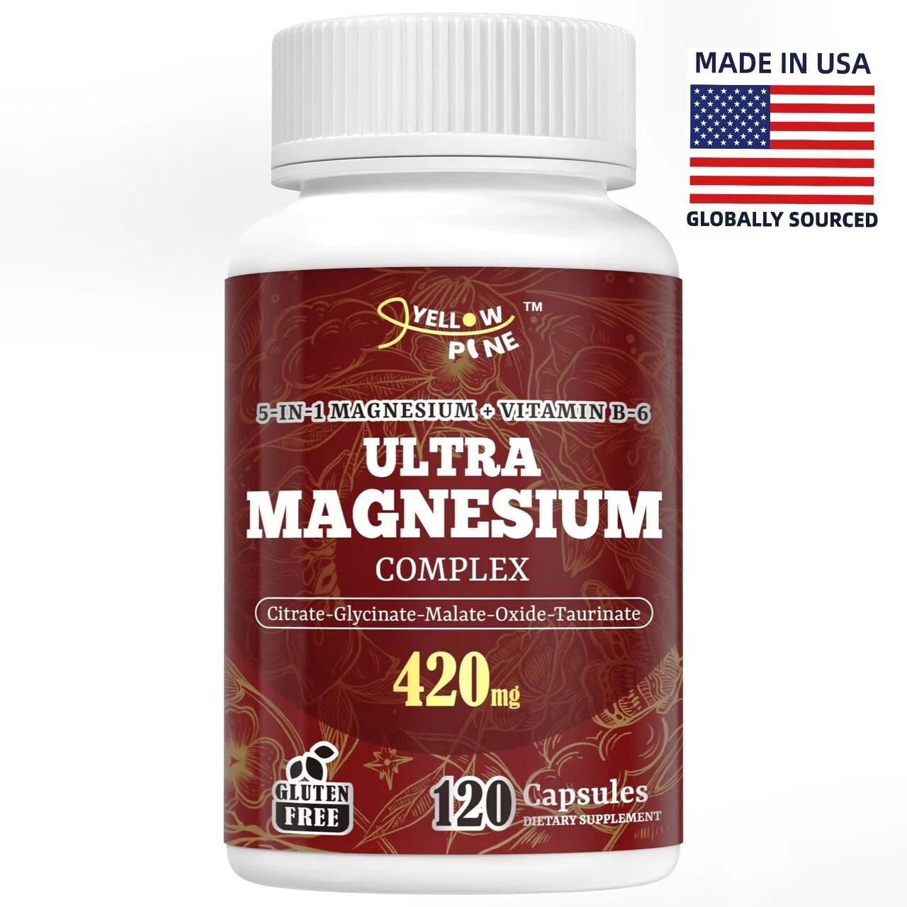 💖Yellow Pine 💖Scientific Formulation -Magnesium 5-in-1