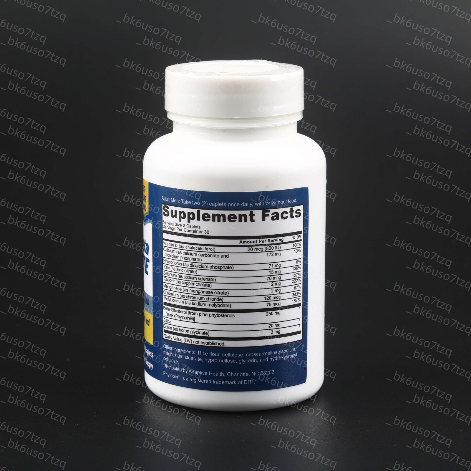 Super Beta Prostate Advanced Male Beta-Sitosterol 60 Caplets EXP: 06/2027+
