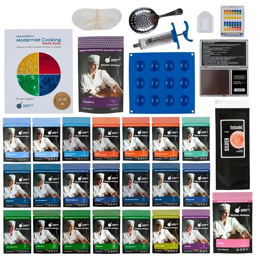 Modernist Cooking made easy. Molecular Gastronomy Kit. Modernist Pantry
