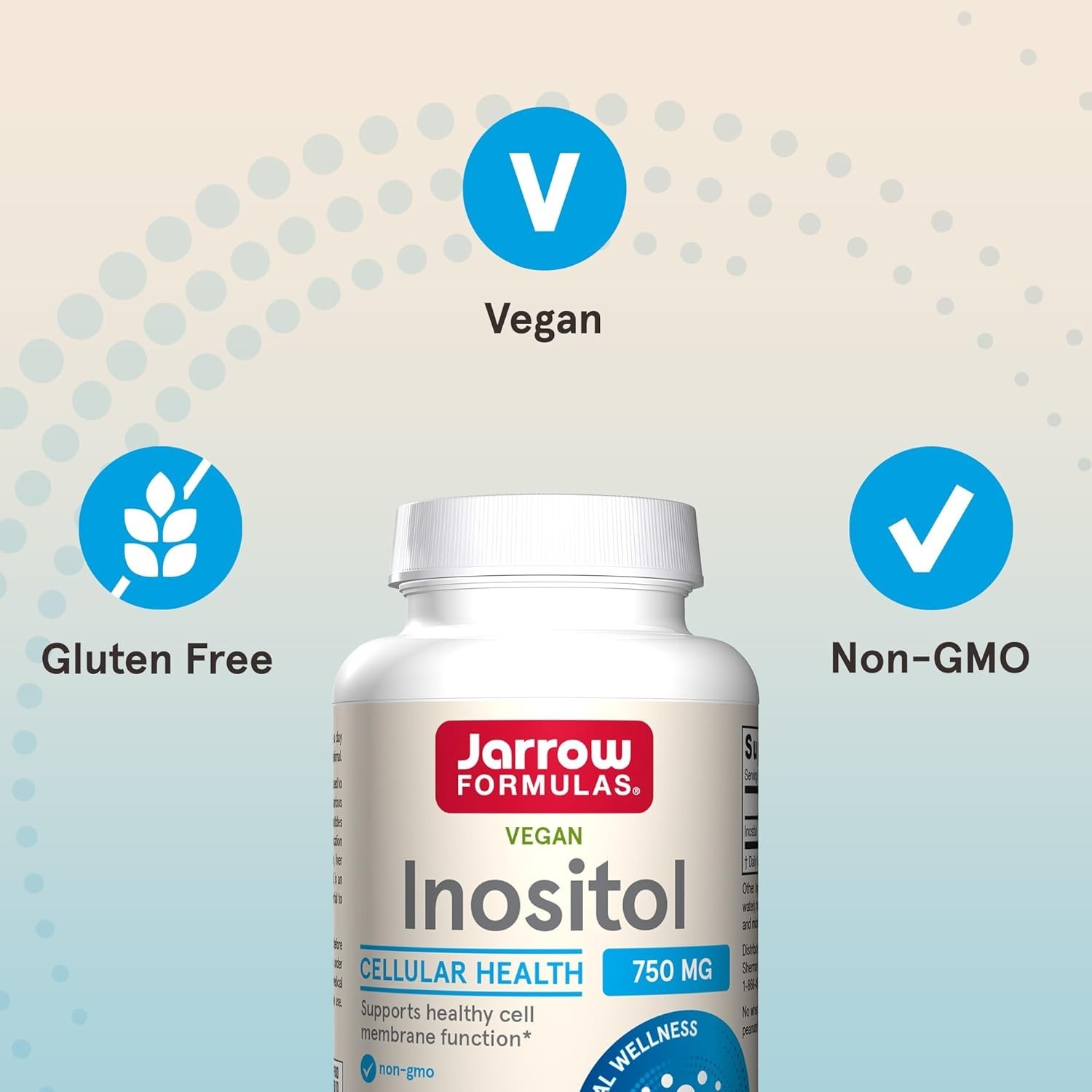 Inositol 750 mg – Ultimate Liver Support & Cellular Health, 100 Veggie Capsules