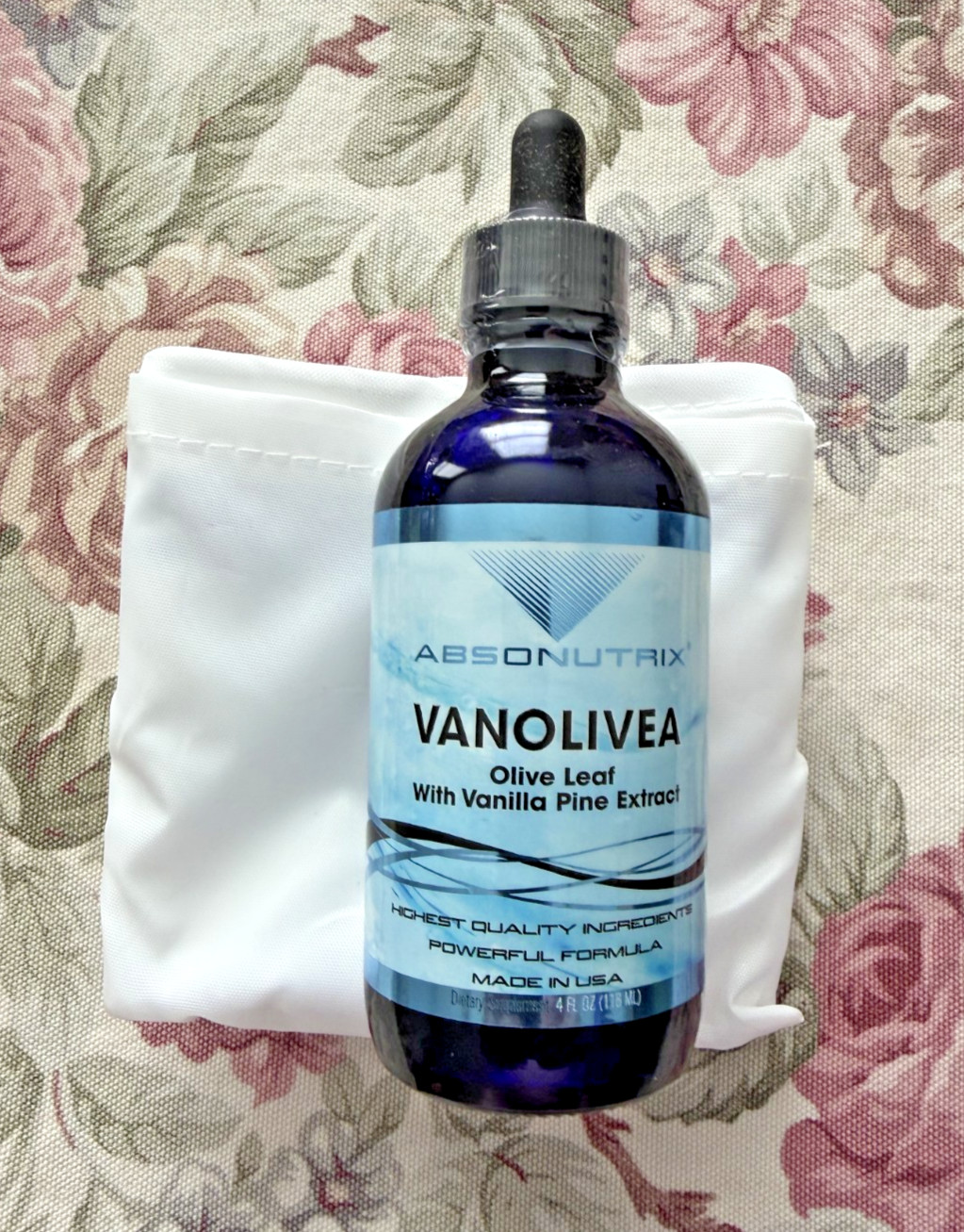 Absonutrix VanOlivea, 390 mg, 4 FL OZ Liquid, 302 Servings, Made in USA