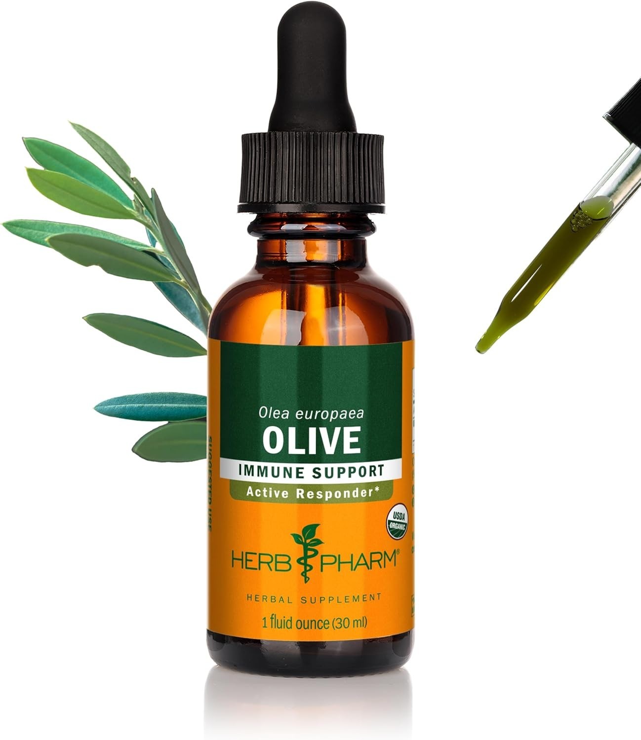 Herb Pharm Olive Leaf Extract 1 oz Liquid FREE SHIPPING