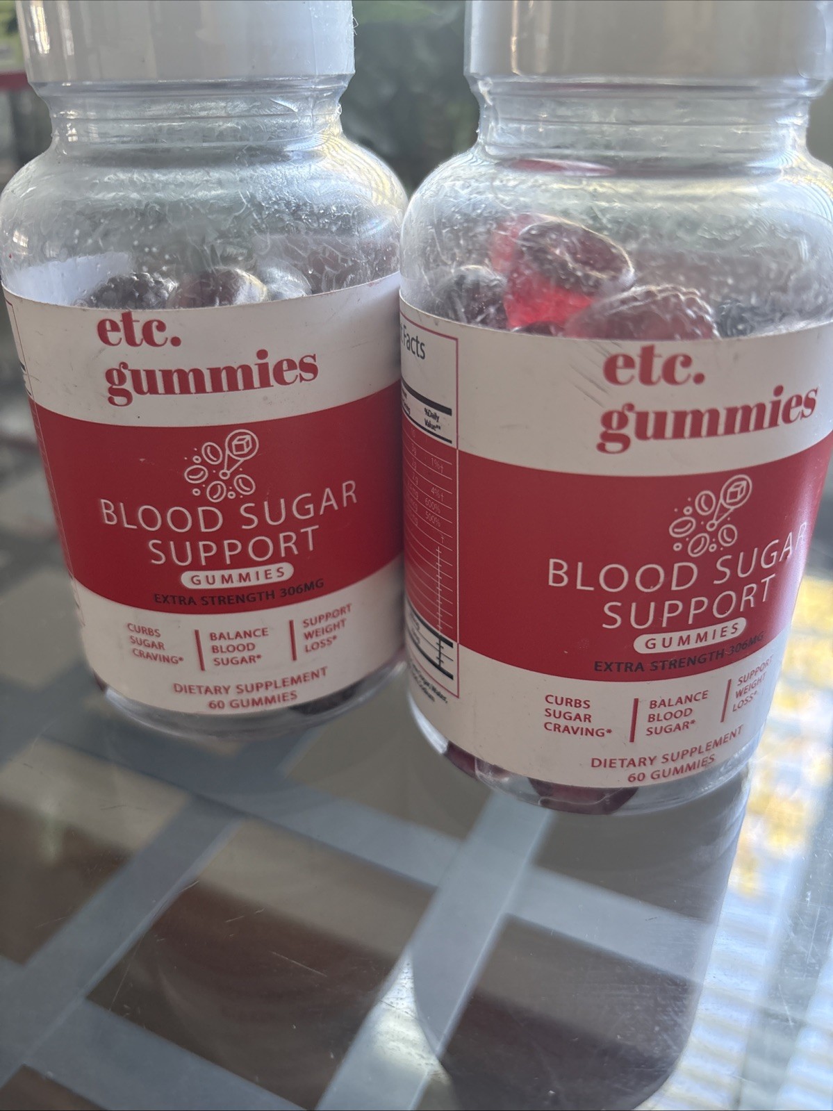 Etc.gummies Blood Sugar Support Supplement 60 Capsules Pack of 2