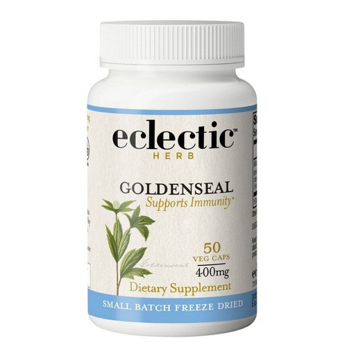 Goldenseal Root 400 Mg 50 Caps By Eclectic Herb