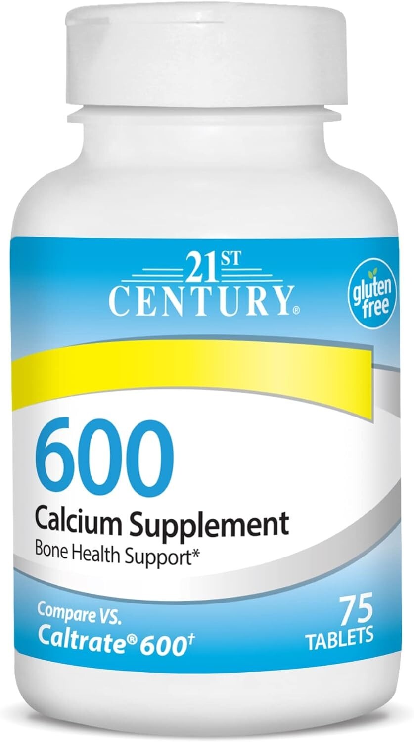 Calcium Supplement, 600 mg, 75 Count