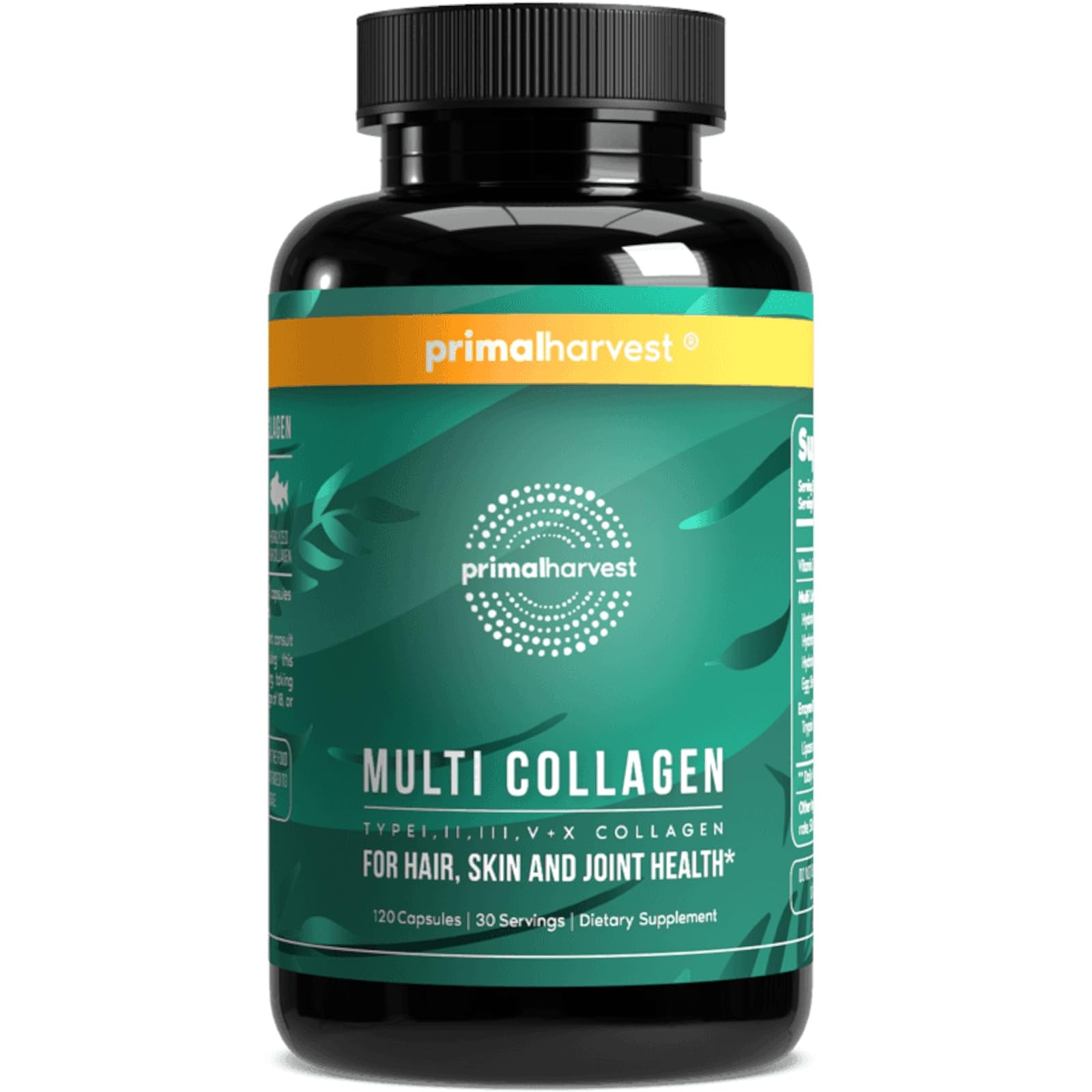 Primal Harvest Multi Collagen Capsules, 120 Count