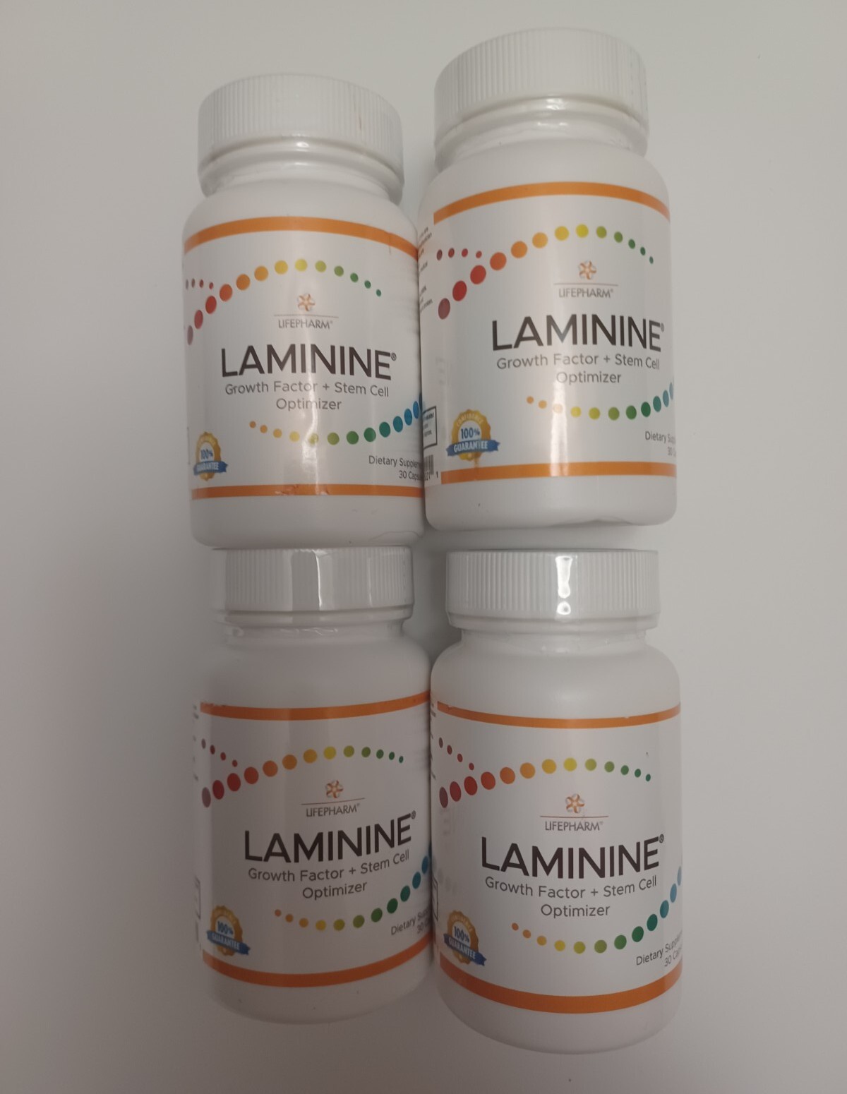 BEWARE OF FAKES! AUTHENTIC LifePharm Laminine 4 LOT x 30 caps Exp ‘27