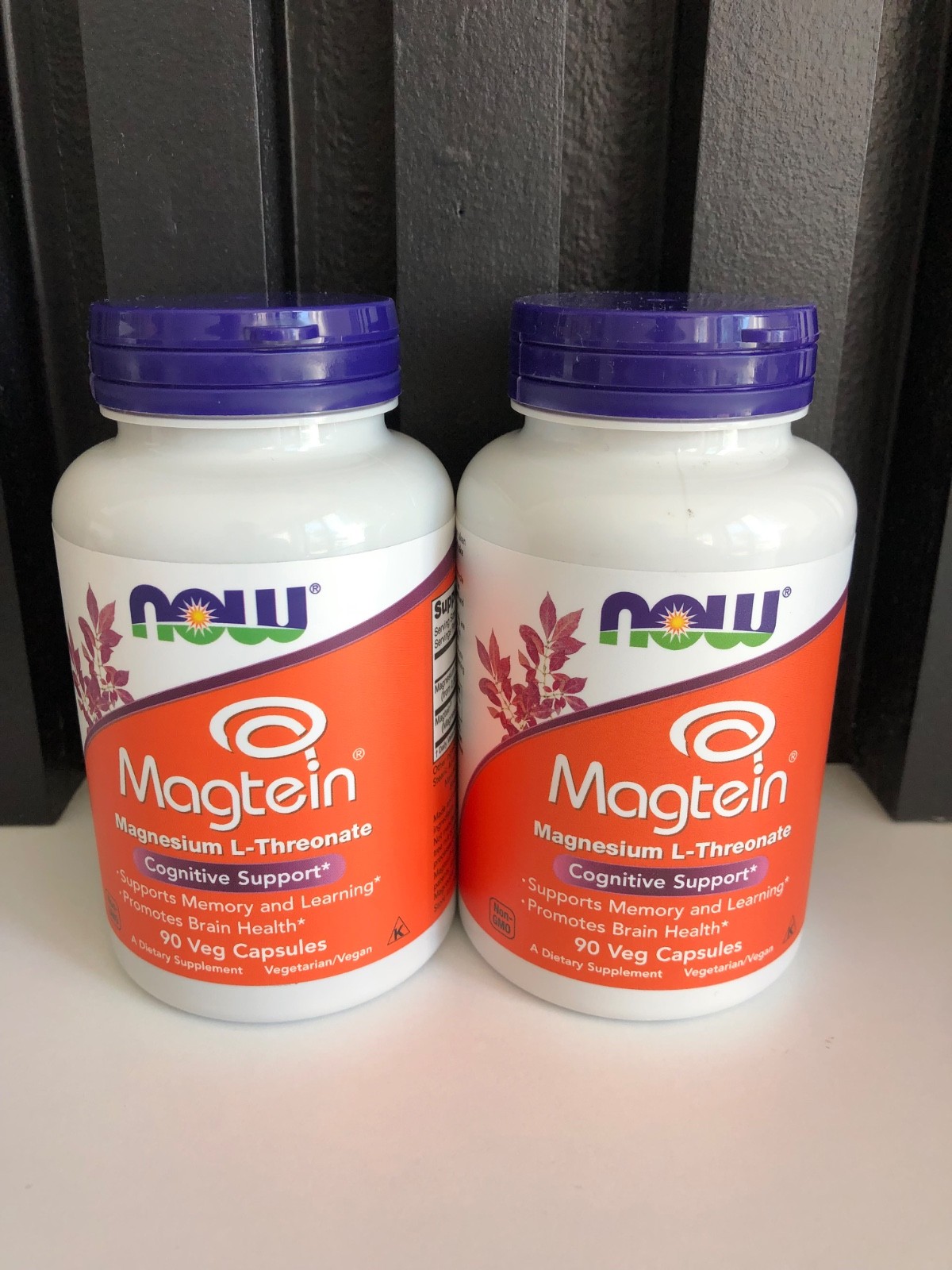 Neuro-Mag Magnesium L-Threonate from 2000mg Magtein 2X90 2 Pack (180c)