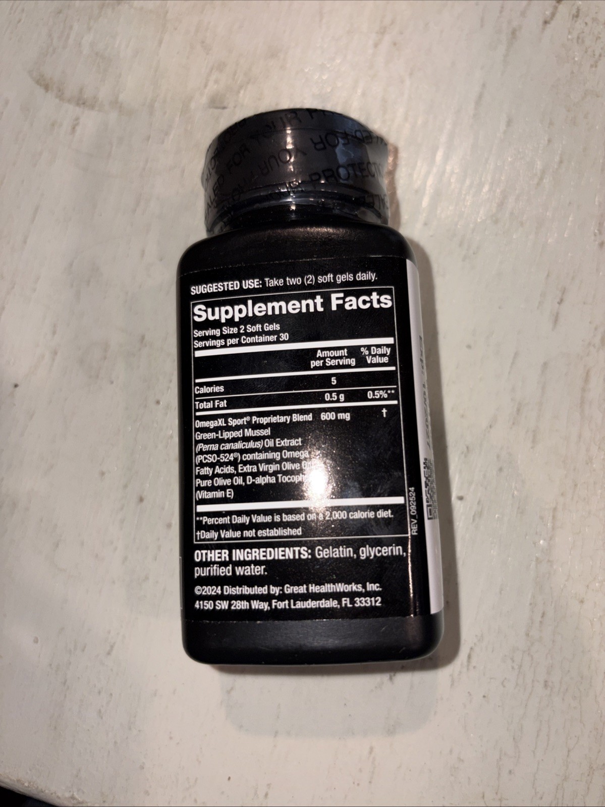 OmegaXL Sport Extra Strength Muscle Recovery Supplement