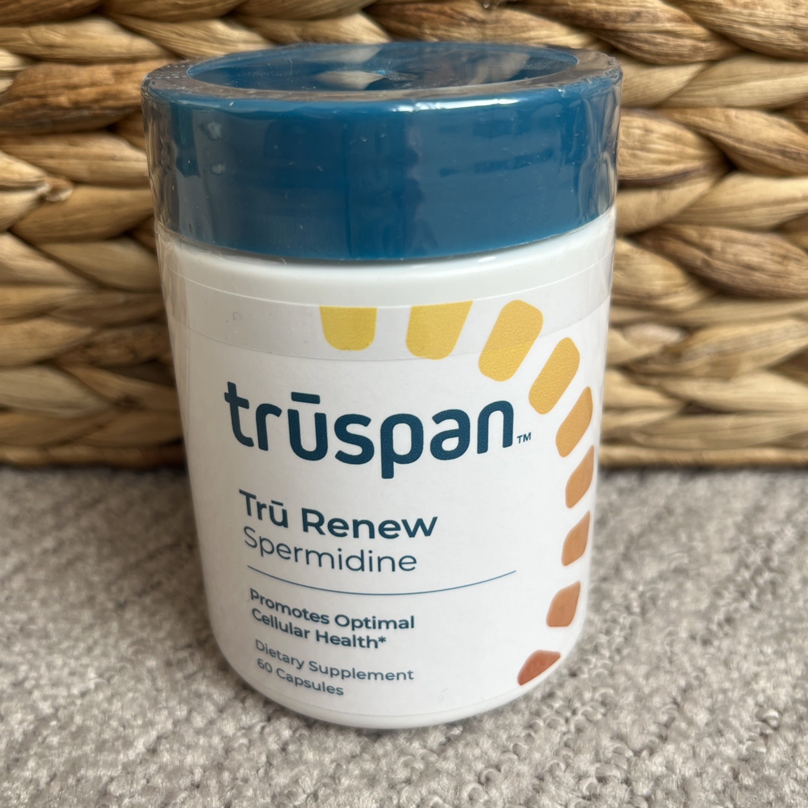Truspan Tru Renew Spermidine 60 Capsules Supplement Exp 07/2027