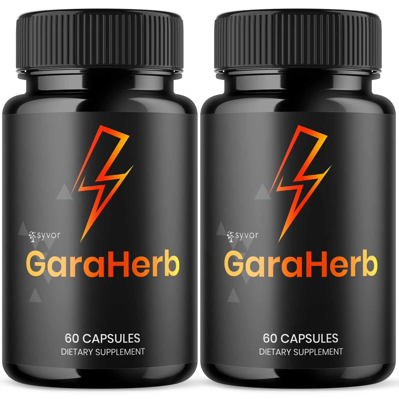 GaraHerb Advanced Energy & Fitness Support Capsules 60 Caps FS | Pack of 2
