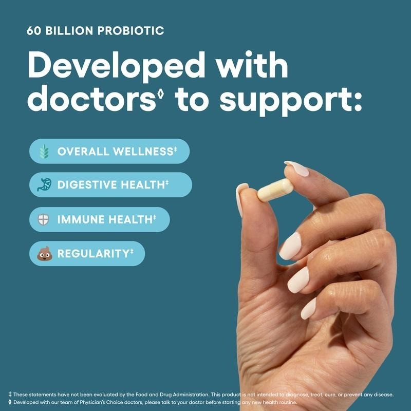60 Billion CFU Probiotic Digestive Enzymes Bundle Gut Health Bloating Relief Imm