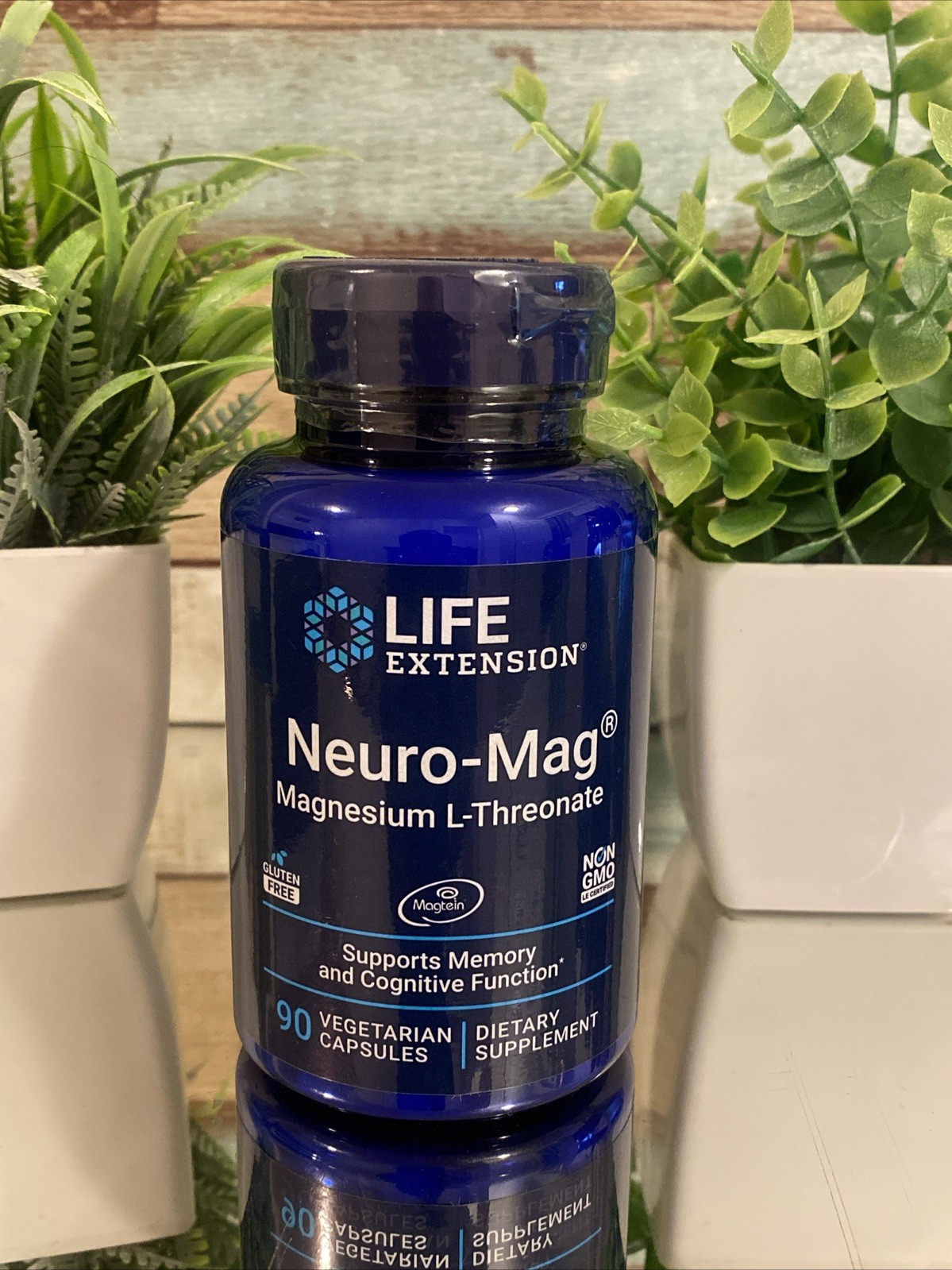 Life Extension Neuro-Mag Magnesium L-Threonate 144 mg 90 Veg Caps Free Shipping