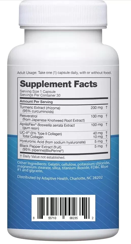 Instaflex Advanced Joint Support Doctor Formulated 30 Capsules New Exp 04/2026