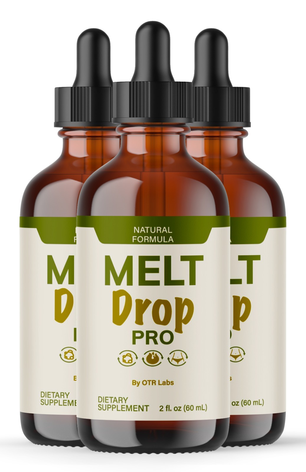 MeltDrops for Weight Assistance – Premium Melt Drops Pro Support Formula 3 Pack