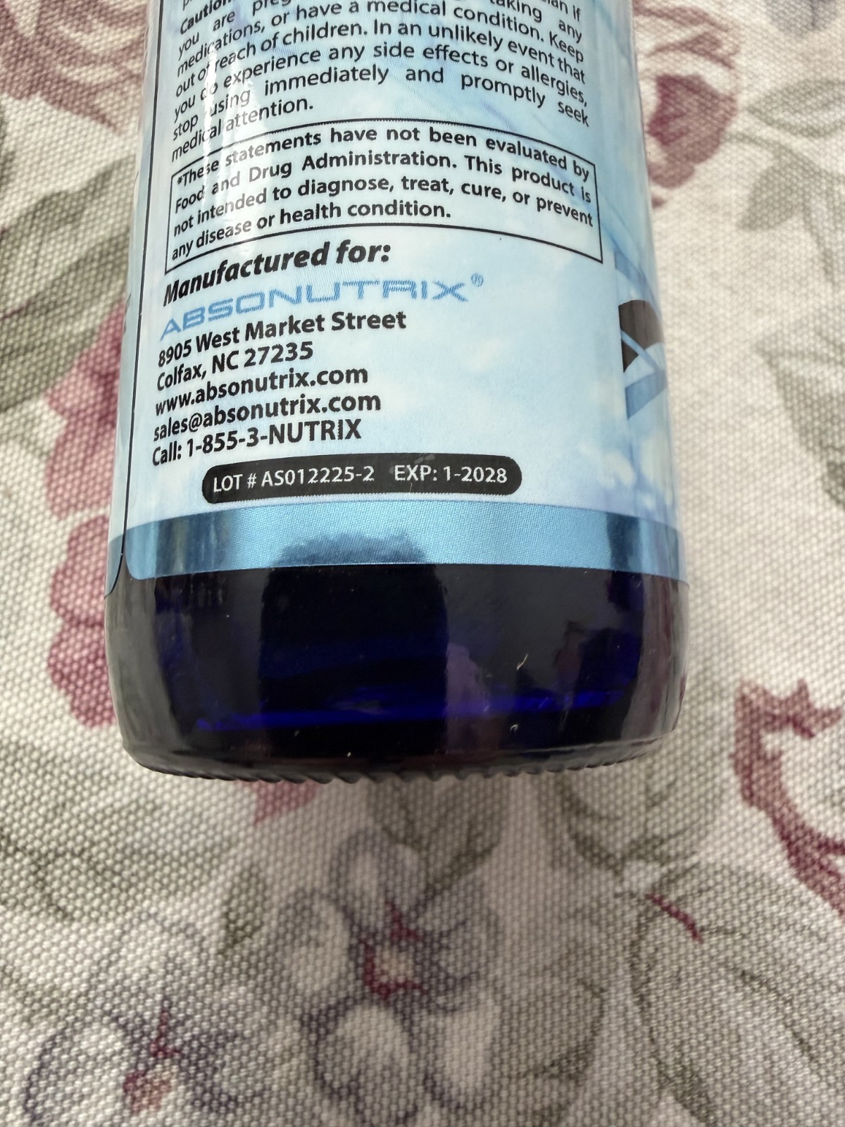 Absonutrix VanOlivea, 390 mg, 4 FL OZ Liquid, 302 Servings, Made in USA
