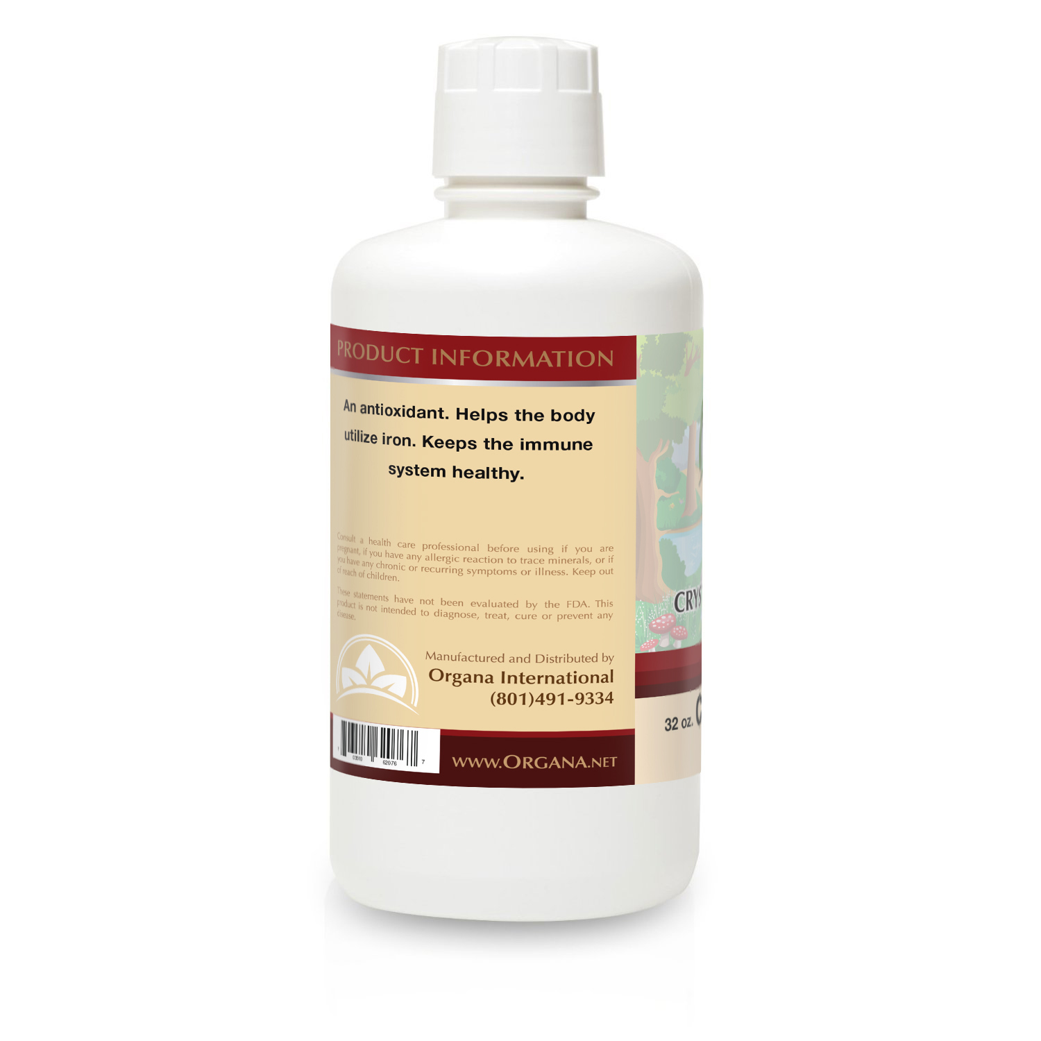 The BEST Nano Colloidal Copper Liquid Supplement – 32 Flow Oz One Quart