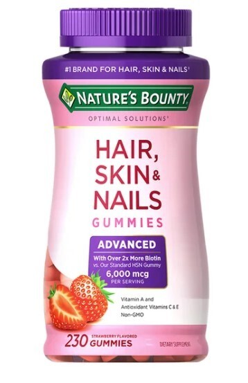 Nature’s Bounty Hair, Skin and Nails Advanced, 230 Gummies