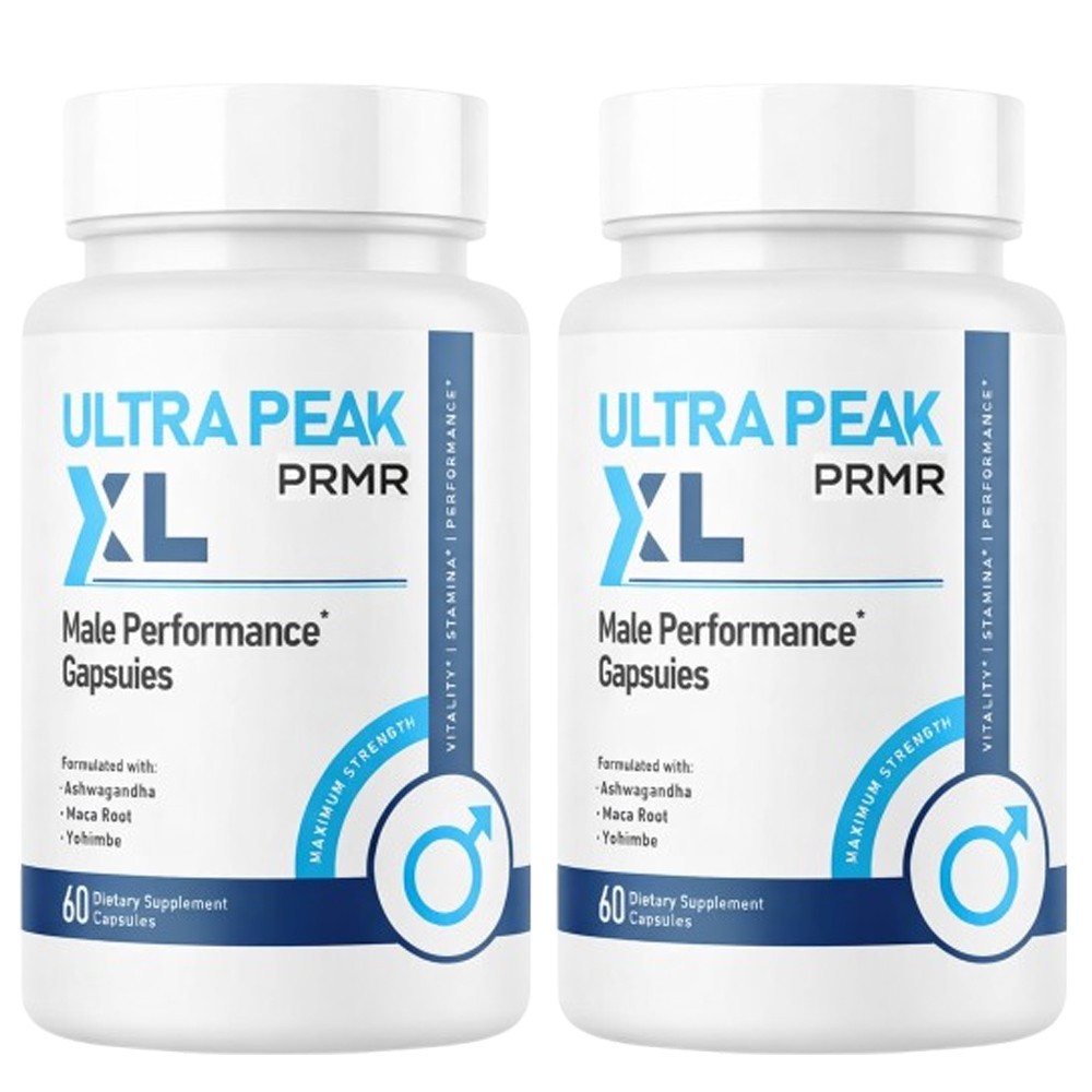 (2 Pack) Ultra Peak XL Man’s Advanced Male Support Supplement – 120 capsules