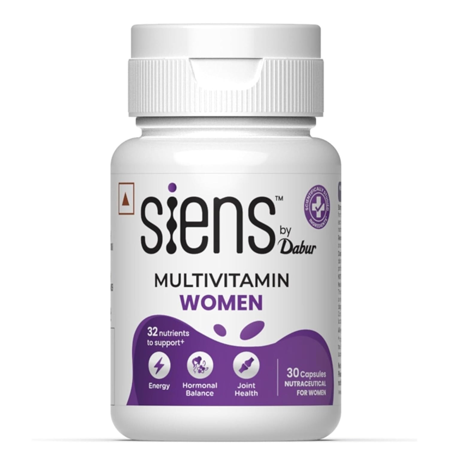 Siens By Dabur Multivitamin for Women 30 Capsules 32 Nutrients for Health Energy