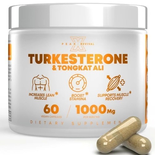 NEW LUXRY Peak Turkesterone Revival X 1K Mg Capsules Supplement Natural