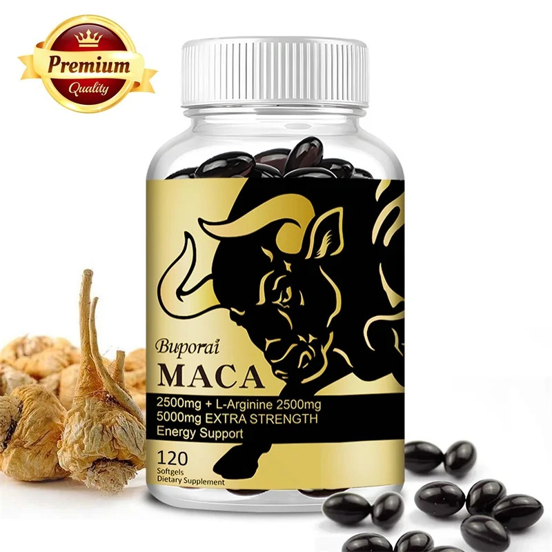 Maca 120pcs – Support Energy Levels, Balance Hormones, Improve Negative Mood