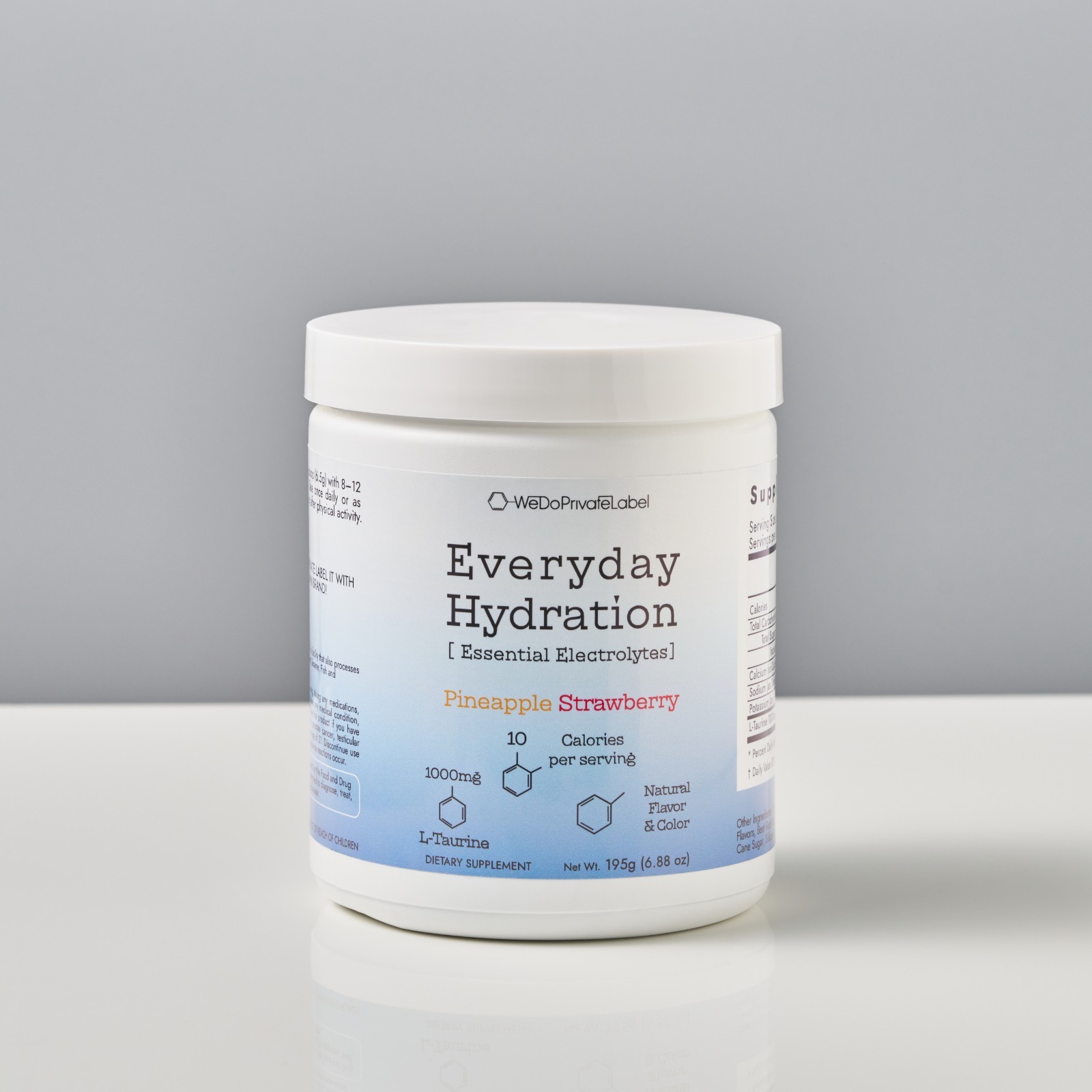 Everyday Hydration, Essential Electrolytes – Pineapple Strawberry, 30 servings