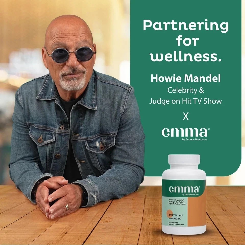 Emma Gut Health Supplement 60 Capsules for Bloating Relief & Leaky Gut ++