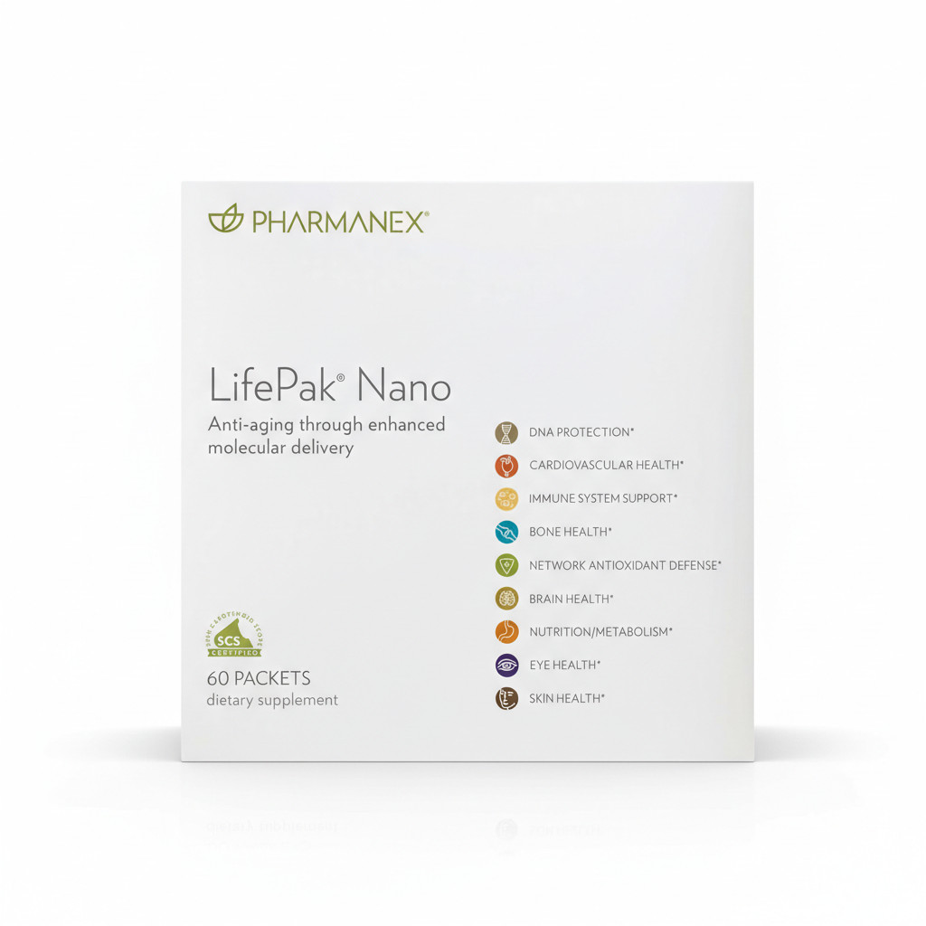 NU SKIN Pharmanex Lifepak Nano, 60 packets, Exp, 07-2027 NEW SEALED