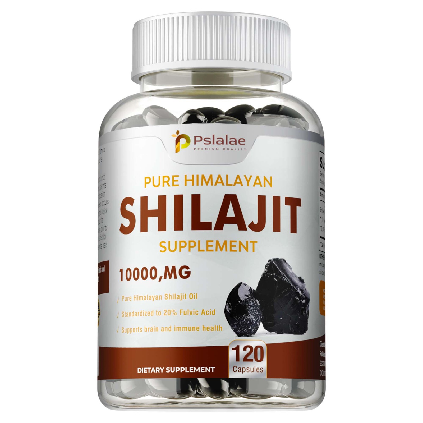 Pure Himalayan Shilajit 10000mg – Fulvic Acid – Stamina, Strength, Performance