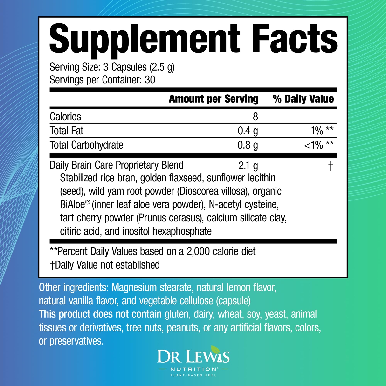 Brain Supplements for Memory and Focus with BiAloe – Plant-Based Daily Brain …