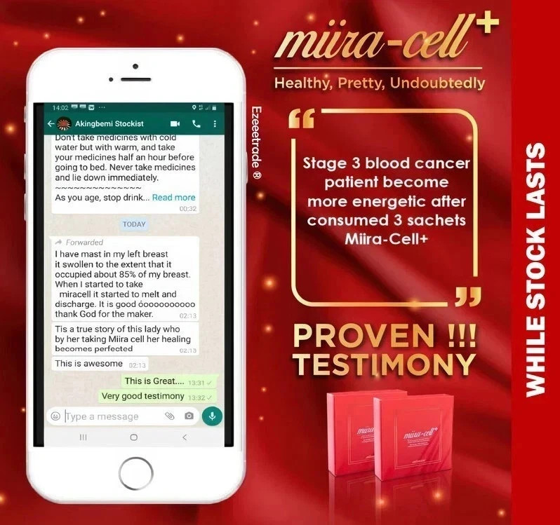 Miira-cell+ Revoobit Stem Cell Anti Aging Supplement 24 Sachet