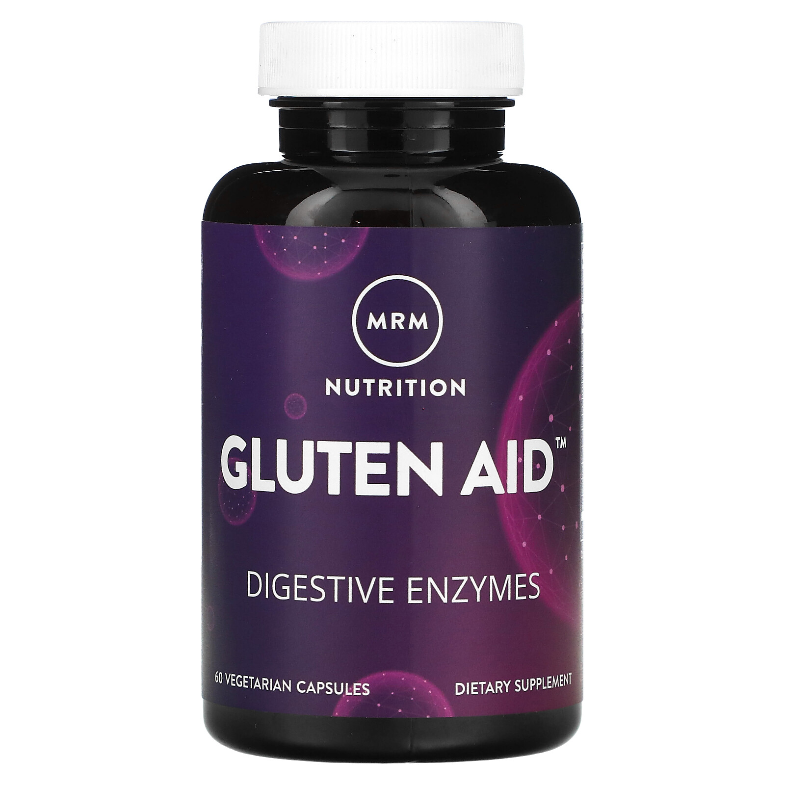 MRM Gluten Aid 60 Vegetarian Capsules GMP Quality Assured