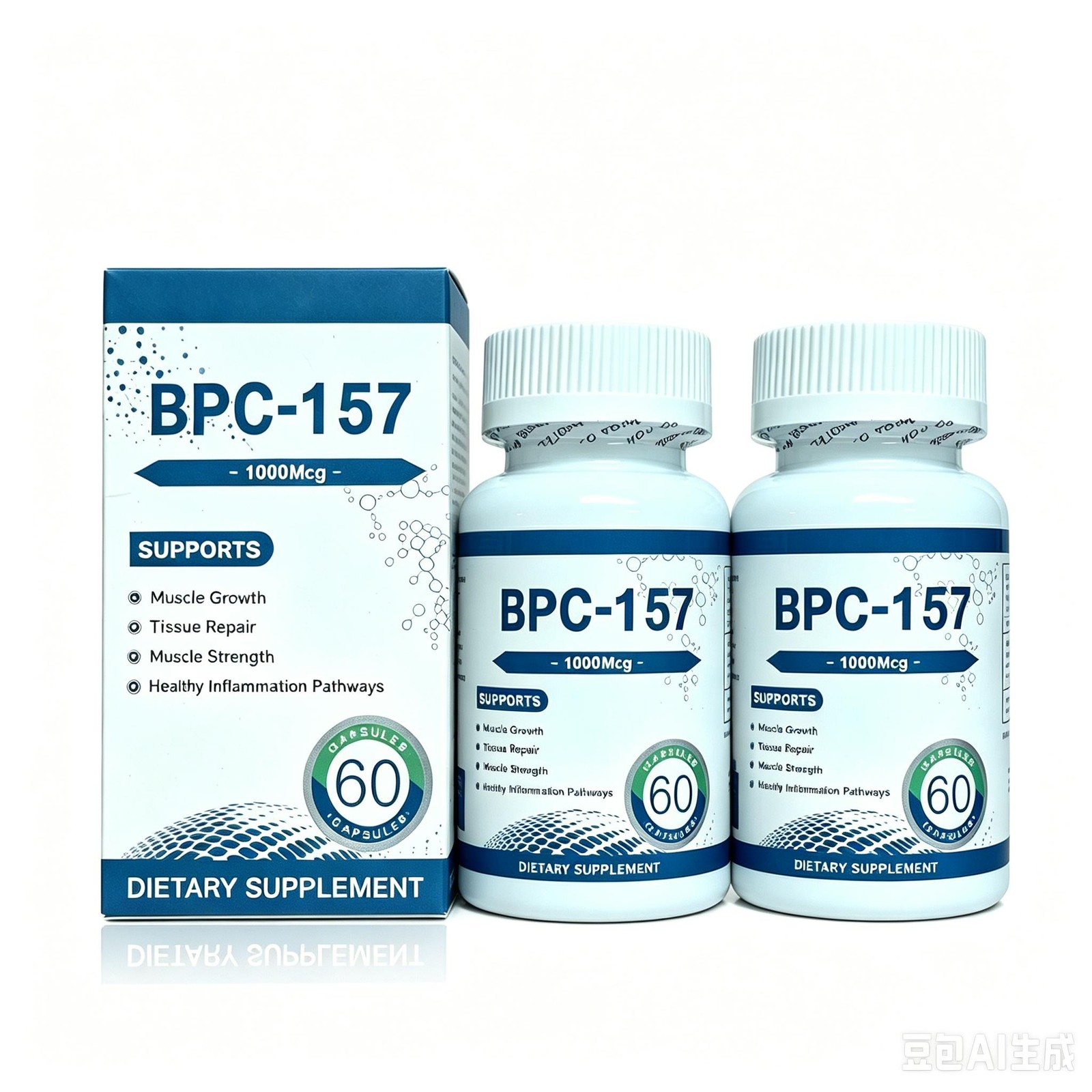 2 bottles B 157 – 1000mcg 120 Capsules