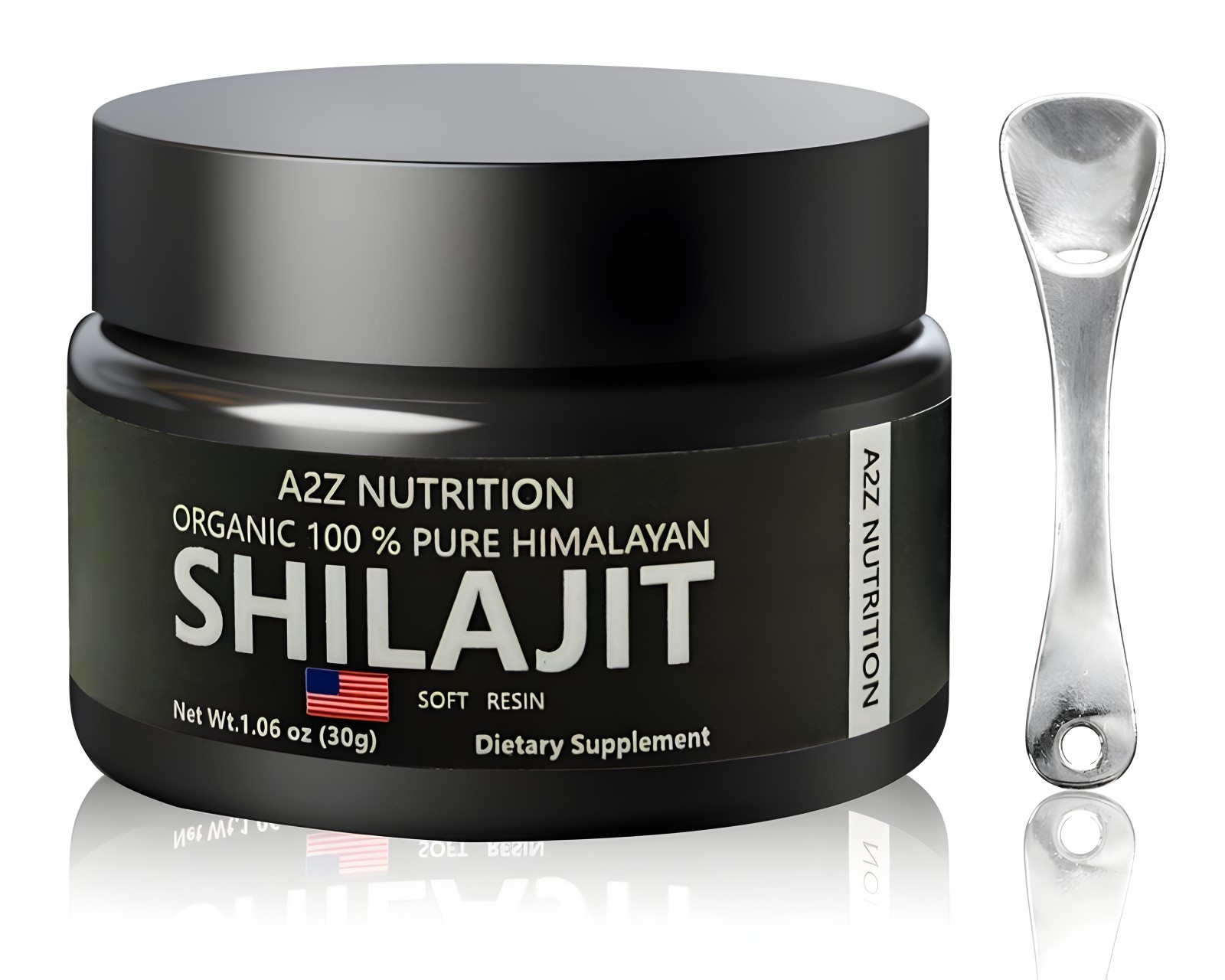 Premium Shilajit Resin–Himalayan Source, 3000mg Fulvic Acid, 30g Energy Booster