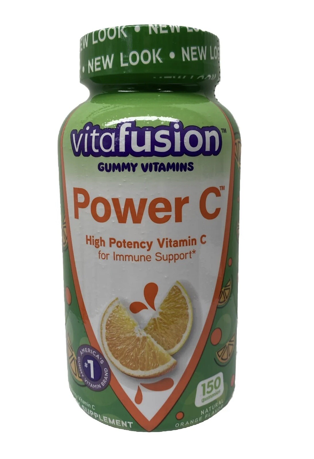 Vitafusion Power C – Natural Orange 240 mg 150 Gummies exp 05/2025