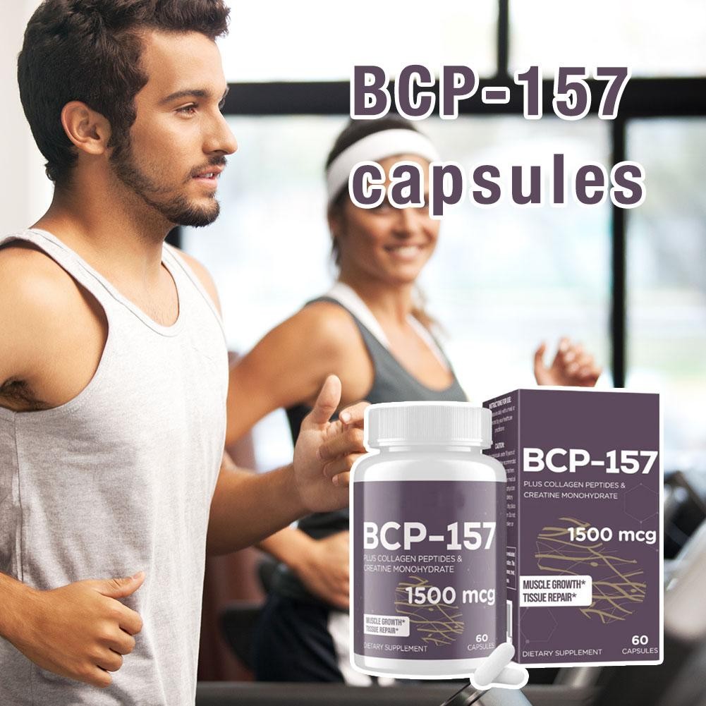 2x Capsules High-Purity Collagen 157 Peptide Formula Promotes Growth Muscle