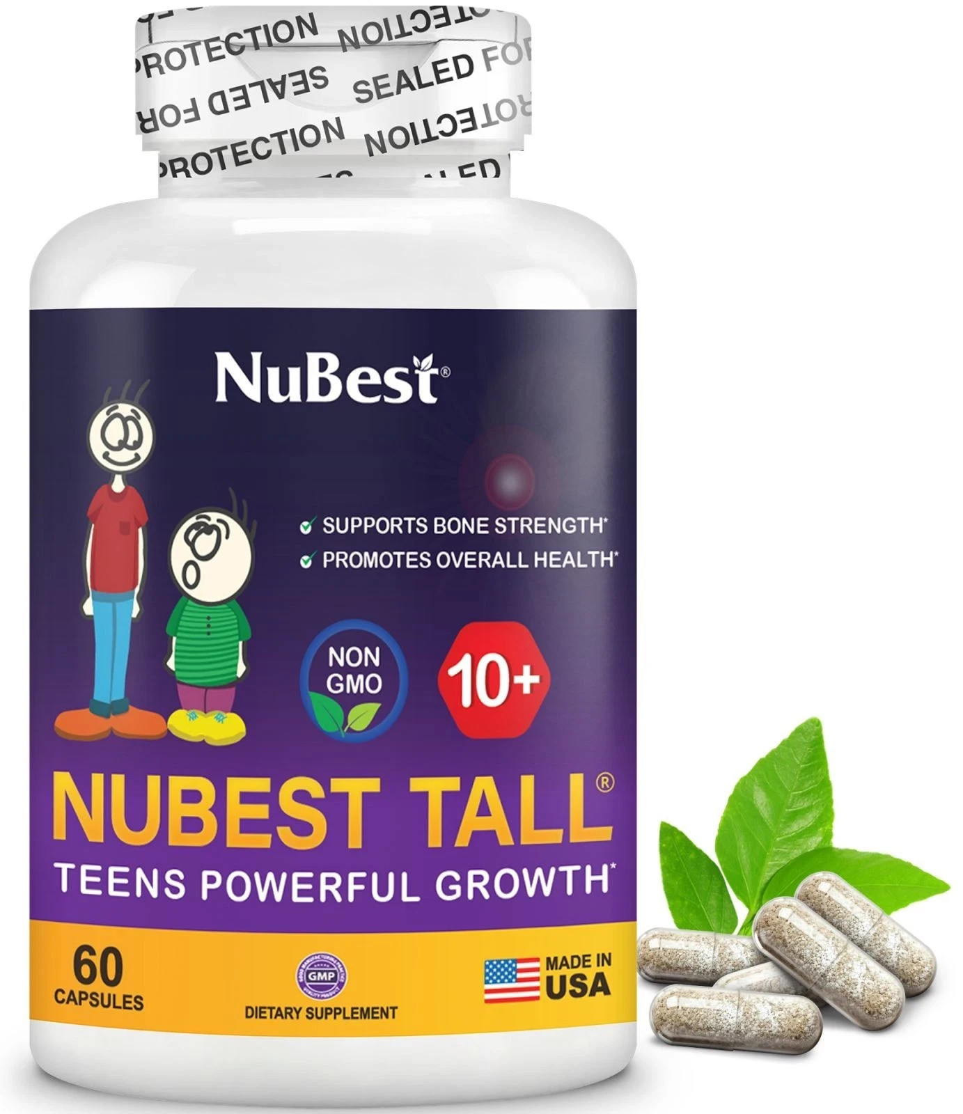 Nufinest – Supplement Tall Advanced Growth Bone Growth 10+ Suitable for Teens 10