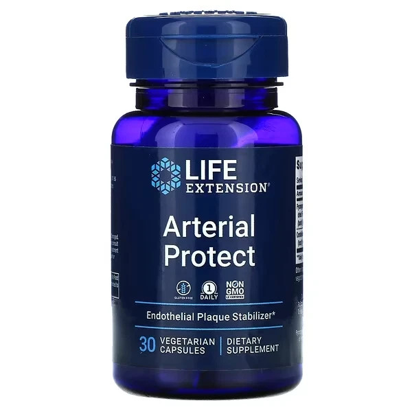 Life Extension, Arterial Protect, Cardiovascular Health, 30 Vegetarian caps,