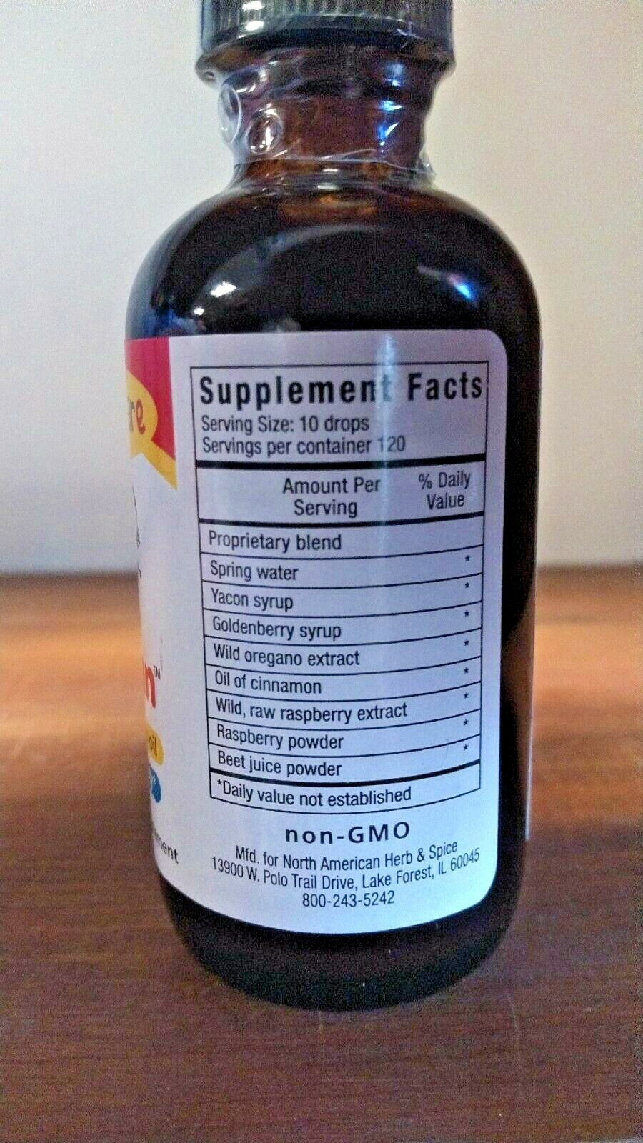 Oreganol P73 Orega-Cinn North American Herb and Spice 2oz Supports Immunity