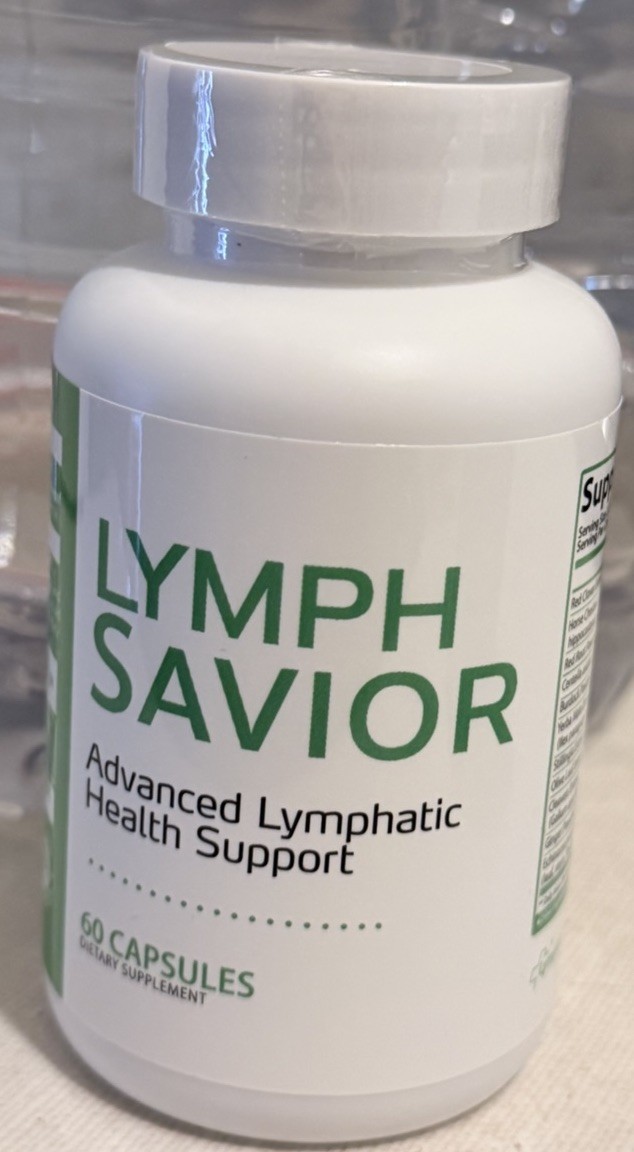 Lymph Savior Premium Lymphatic Health Support Dietary Supplement 60 Capsules