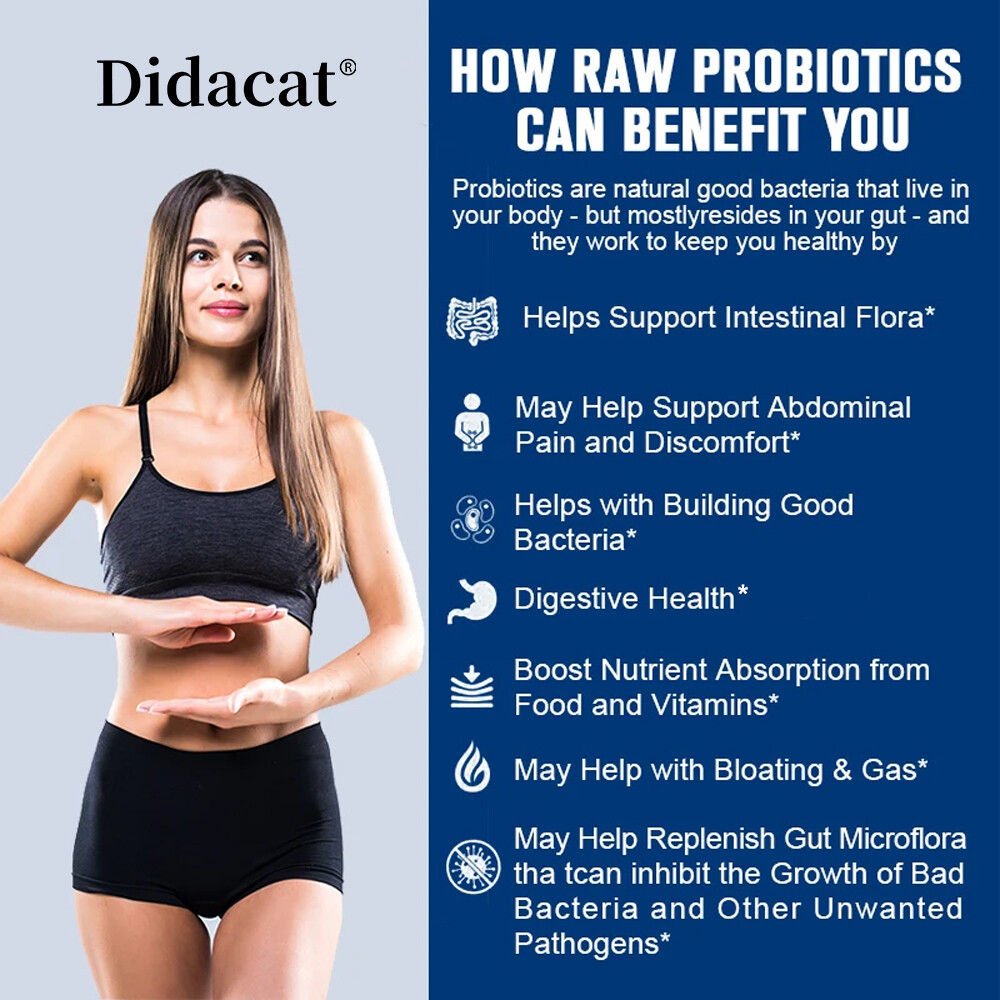 Probiotic Blend For Digestive Health – Promotes Bowel Regularity And Gut Health