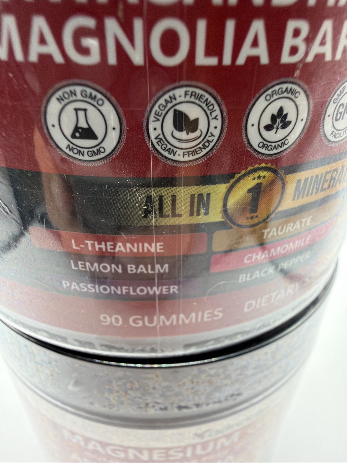 Adndale Magnesium Glycinate Gummies 400mg Ashwagandha Sugar Free 180 Ct Exp 3/28