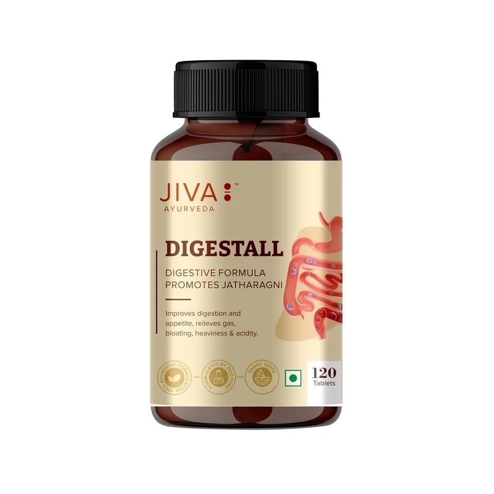 Digestall Tablet | Helpful In Indigestion, Bloating & Acidity (Pack of 5) D877