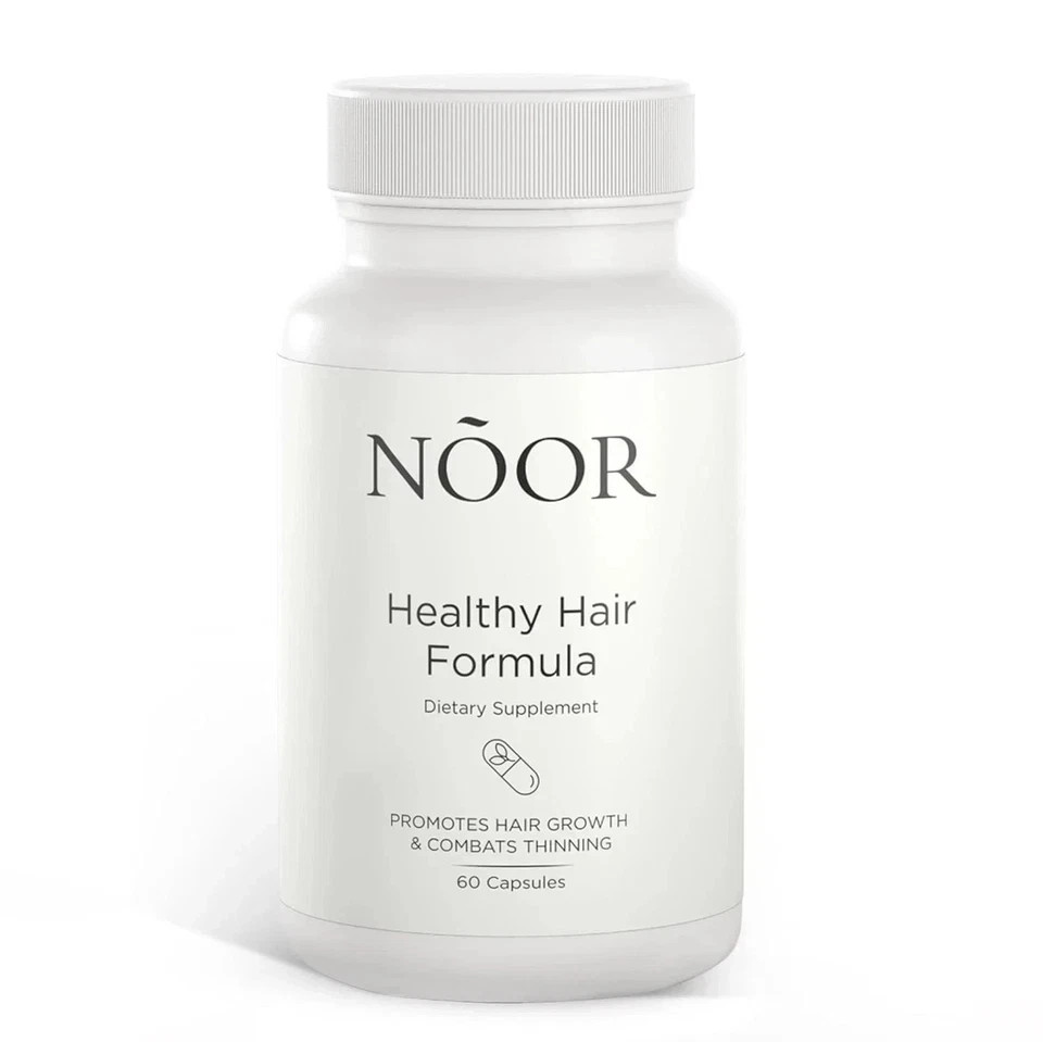 3-Pack NOOR Healthy Hair Formula – NOOR Hair Growth Support Capsules – 180Caps
