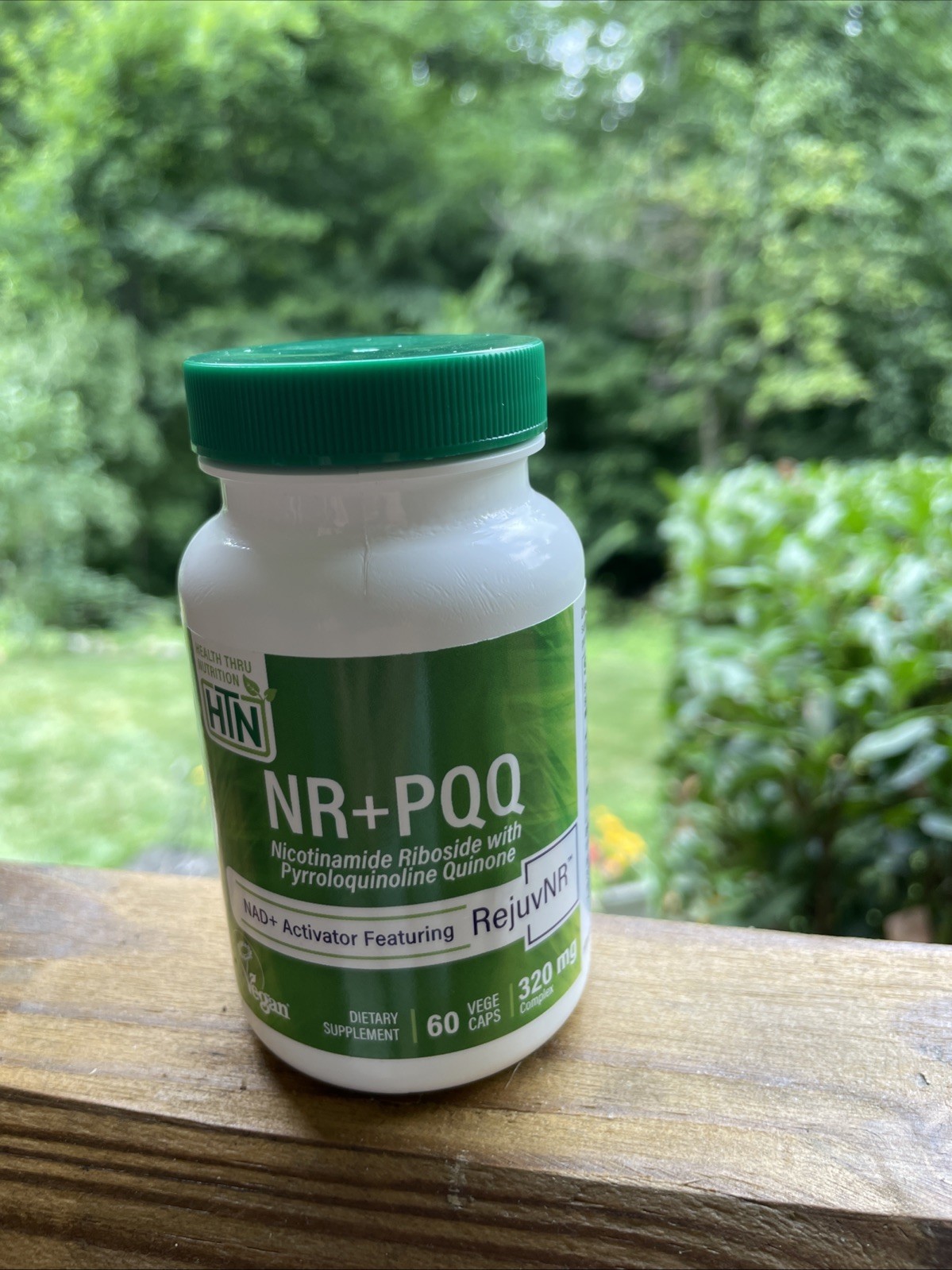 Health Thru NutritionNR With PQQ- 300mg Riboside NAD 60 Vegetarian Capsules