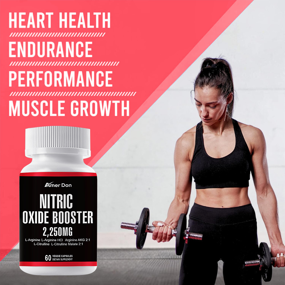 Nitric Oxide L-Arginine Pre Workout+Testosterone Booster,Multivitamin Men’s,Test