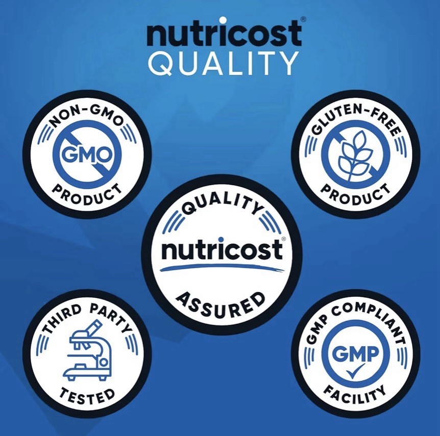 Nutricost Nitric Oxide Booster 2250mg, 180 Capsules – 750mg – 60 Servings