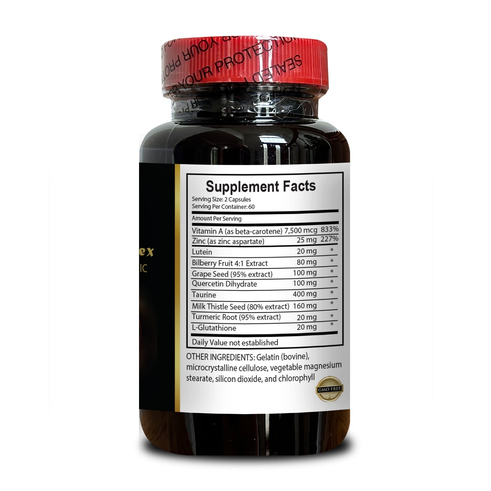 Eye Wellness Vision Support with Lutein Zeaxanthin Herbal Extracts & Antioxidant